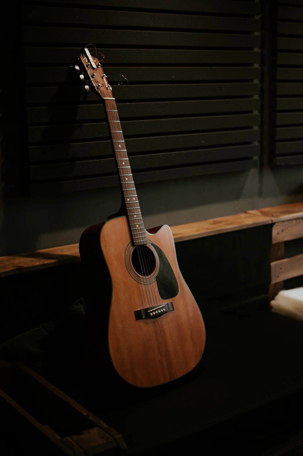Detalhe de violão