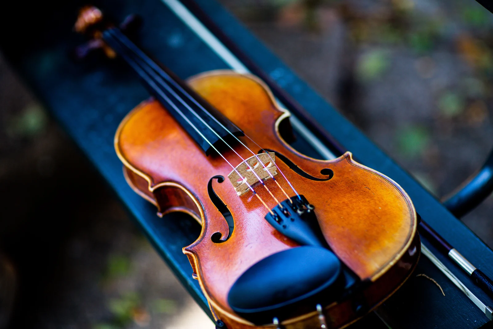 Detalhe de violino